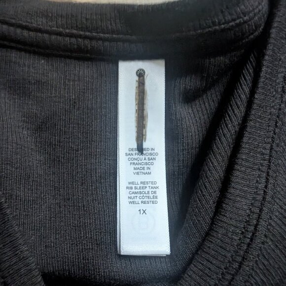 Athleta | Well Rested Rib Sleep Set In Black - Picture 8 of 13